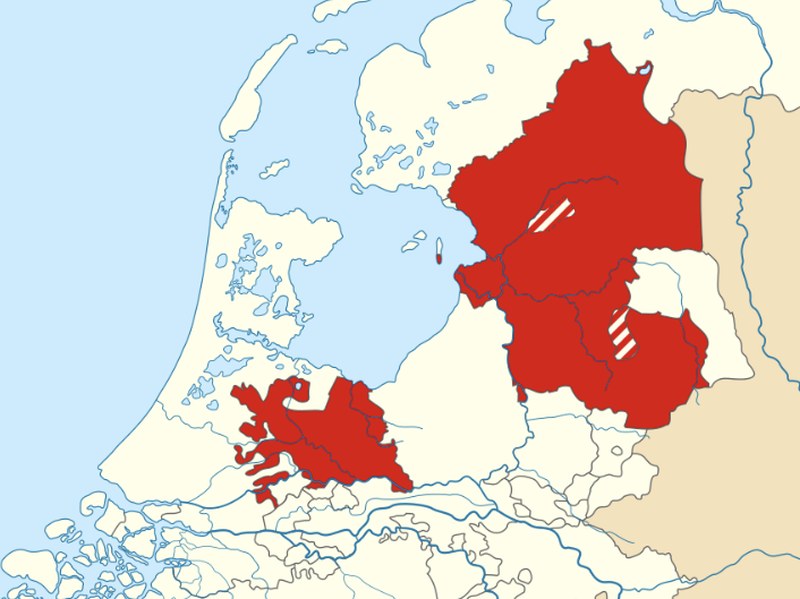 Het Oversticht en het Nedersticht