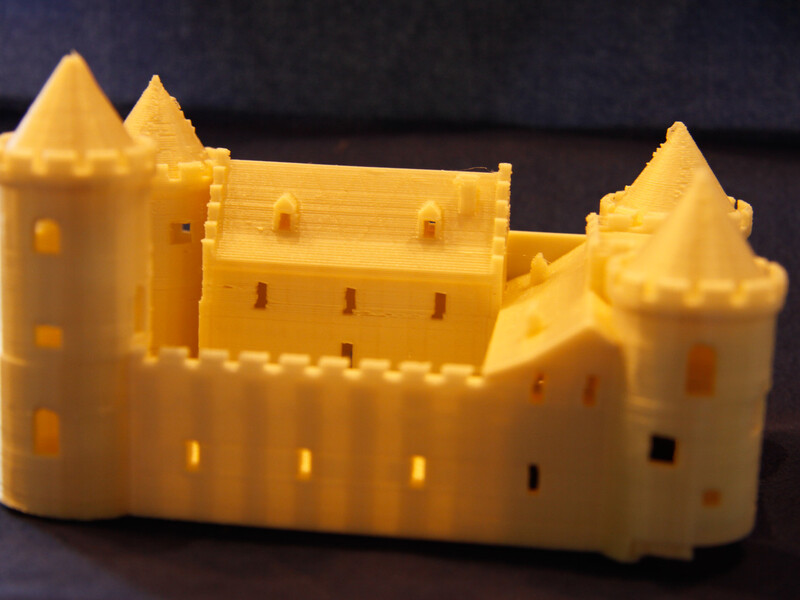 3D animatie kasteel Vredelant