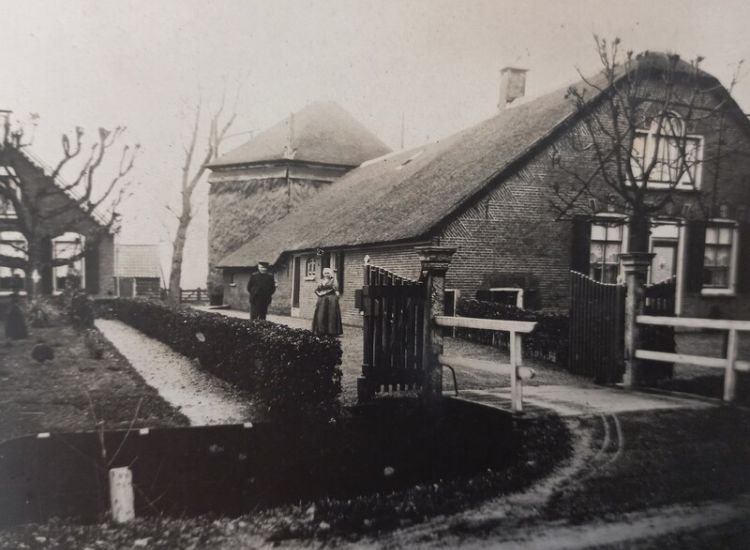 Boerderij met leilindes, Kockengen (Coll. RHCVV)