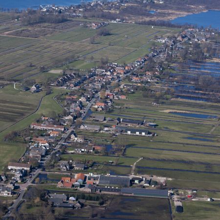 Koeien in de weilanden bij Nieuwer Ter Aa.