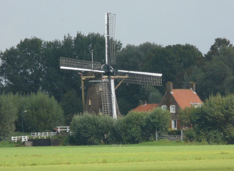 molen Garstenpolder, in recreatief gebruik.