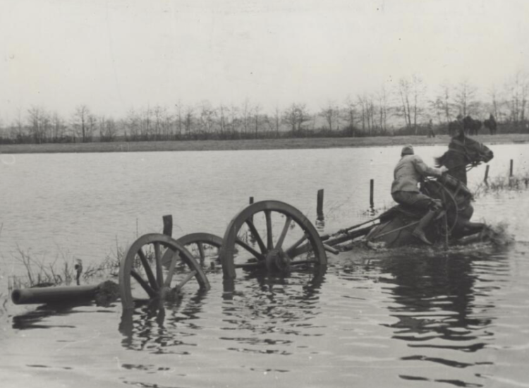 Inundatie, afb. Kenniscentrum Waterlinies