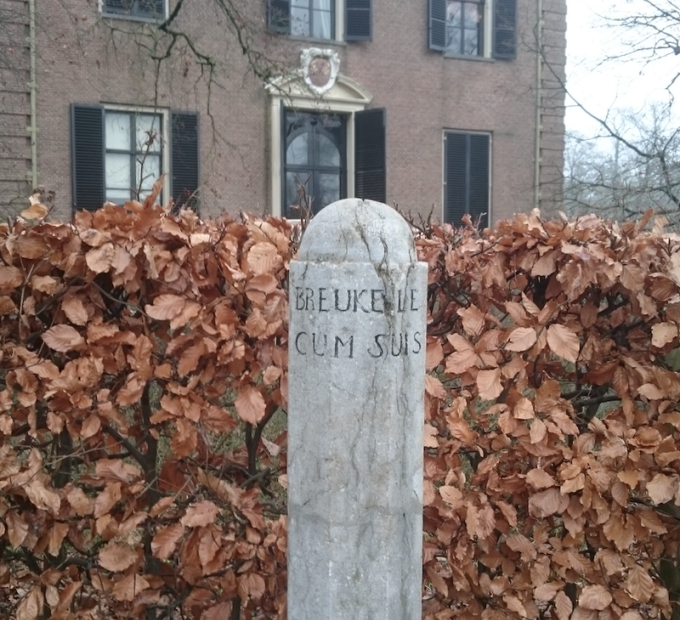 Hoefslagpaal in Breukelen